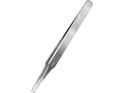 Modelcraft Flache runde Pinzette aus Edelstahl