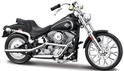 Maisto - HD - 1984 FXST Softail®, matný čierny, 1:18