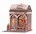 GRAINE CREATIVE Modello 3D in legno Libreria