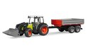 BRUDER 02112 Traktor CLAAS Nectis 267 F s sporednim kolosijekom i prednjim utovarivačem