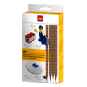 Ensemble de papeterie LEGO avec figurine