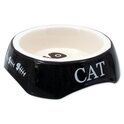 Ciotola Magic Cat con stampa gatto nera 15x15x4,5 cm