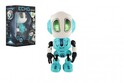 Robot ECHO koji ponavlja rečenice metalni 12cm plavi na baterije sa zvukom i svetlom