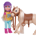 Poupée avec cheval