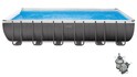 Intex bazén Ultra Frame 732 x 366 x 132 cm 26364 piesková filtrácia