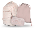 BAAGL SET 3 Skate Max Creamy: zaino, astuccio, sacchetto