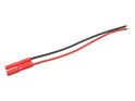 Konektor pozlátený 2.0mm samec s káblom 20AWG 10cm