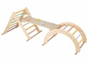 2Kids Toys Pikler-Dreieck 3-in-1-Set
