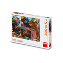 Puzzle Jazvečíky 300 xl dielikov