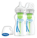 DR.BROWN'S Fľaša antikolik Options+ široké hrdlo 2x270 ml plast