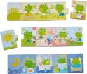 Haba Holzpuzzles zum Lernen und Kombinieren Tägliche Aktivitäten 15-tlg