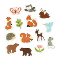 A Little Lovely Company - giocattoli in schiuma per il bagno - amici della foresta
