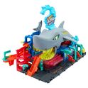 Mattel Hot Wheels City color reveal - Autoumyvareň so žralokom