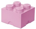 LEGO® Aufbewahrungsbox 4 - hellrosa 250 x 250 x 180 mm