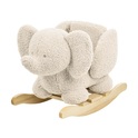 NATTOU Люлка Teddy плюшено слонче екрю 10м+