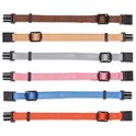 Kölyökfelismerő nyakörv vegyes színben M–L 22–35cm*10mm 6 db