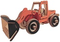 Woodcraft Drevené 3D puzzle Bager