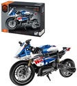 iM.Master Costruzioni Moto da strada blu 542 pezzi