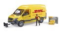 Bruder 2671 Mercedes-Benz Sprinter DHL con conductor