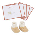 Kaloo Intemporel Coffret cadeau pour annoncer la grossesse avec chaussons et 6 cartes
