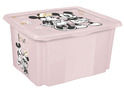 Aufbewahrungsbox mit Deckel "Minnie", Rosa