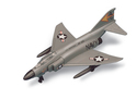 Maisto - Fresh Metal Tailwinds - lietadlá, F-4 Phantom II, matne šedé