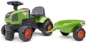 Falk Odrážadlo 1012B Baby Claas Axos s vlečkou