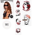TATTonMe Tattoos für Frauen Bar-Königin-Set