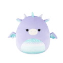 SQUISHMALLOWS Dragon mov violet - Drow, 30 cm