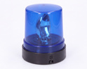 Blauer Leuchtturm mit Effekten 10cm