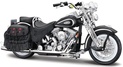 Maisto - HD - 1999 FLSTS Heritage Softail® Springer™, matný čierny, 1:18