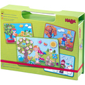 Haba Libro magnetico e puzzle Le quattro stagioni