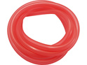 Szilikon tömlő 2,4 / 5,5 mm piros (1 m)