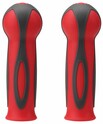 Globber dvojfarebné gripy Black  / New Red