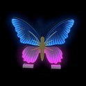 2Kids Toys Led Neonlicht Lampe Schmetterling