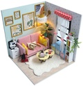 Miniatúra domčeka Obývacia izba Slnečný lúč