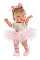 Llorens 28035 VALERIA - realistische Babypuppe mit Vollvinylkörper - 28 cm