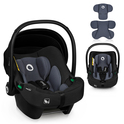 Lionelo Столче за кола Astrid i-Size (40-87 cm) Black Grey
