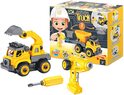 Baukasten Baumaschinen mit Fernsteuerung (9020)