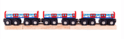 Bigjigs Rail Subway vagoane