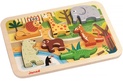 Janod Holz-Einlegepuzzle für den kleinsten ZOO Chunky
