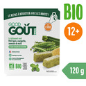 Good Gout BIO BLW Sticks din mazăre și dovlecel (120 g)