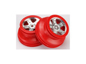 Traxxas disco 2.2/3.0" SCT satinado-rojo (2)
