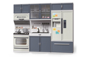 Cocina con efectos 36x7x30 cm
