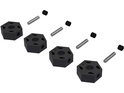Arrma 12mm Sechskant-Radmitnehmer, Aluminium (4)