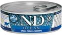 N&amp;D CAT OCEAN ТУНА &amp; СКАРИДА 70 ГР