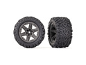 Cerchi Traxxas 2.8", disco RXT grigio, pneumatici Talon EXT (2)