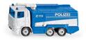 SIKU Blister - Auto della polizia con getto d'acqua
