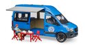 Bruder Freizeit - MB Sprinter Camper mit Fahrer