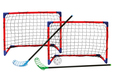 Floorball CROSS Set, 2 Schläger 2 Tore